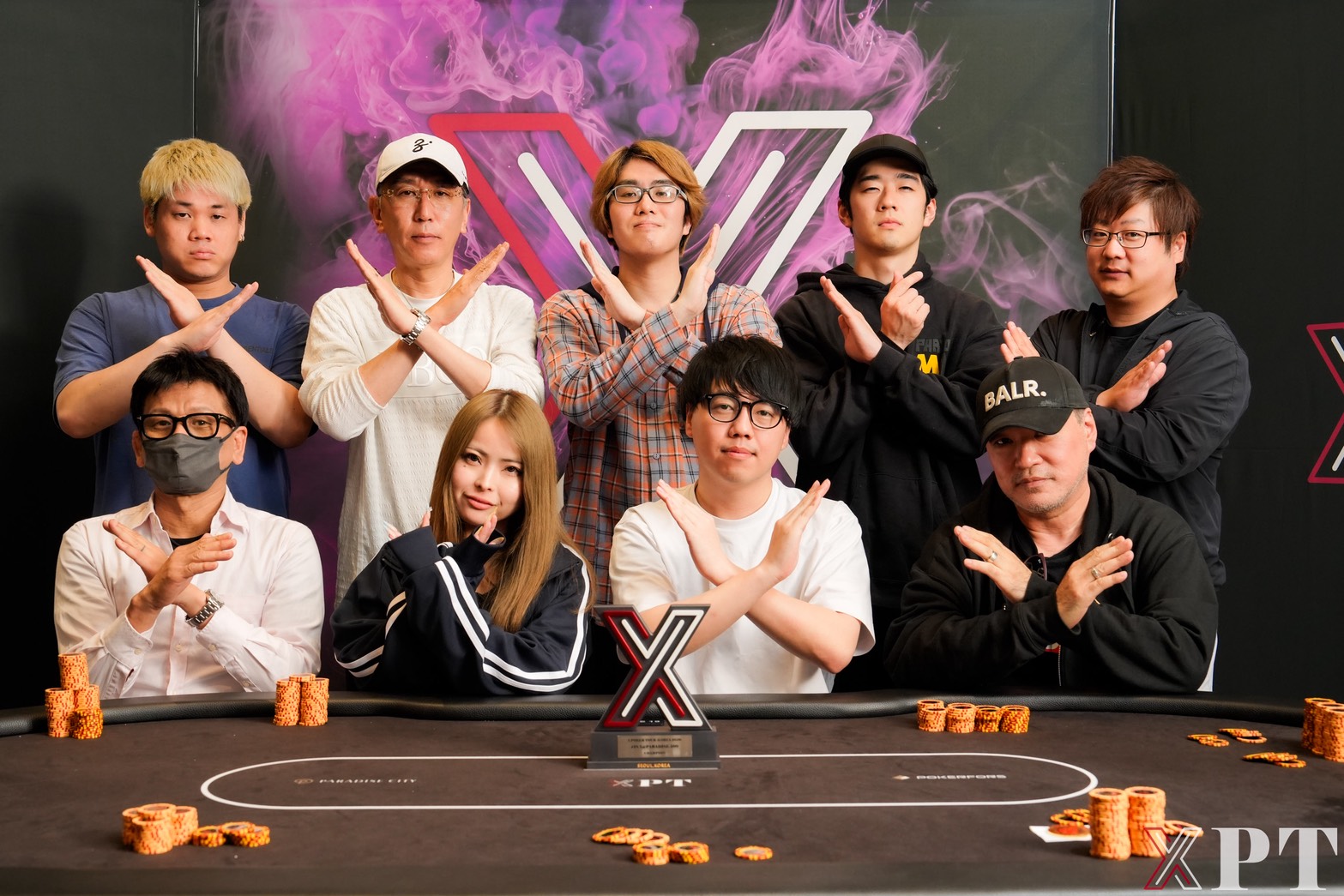 The Final Table qualifiers of #18 X@PARADISE 500